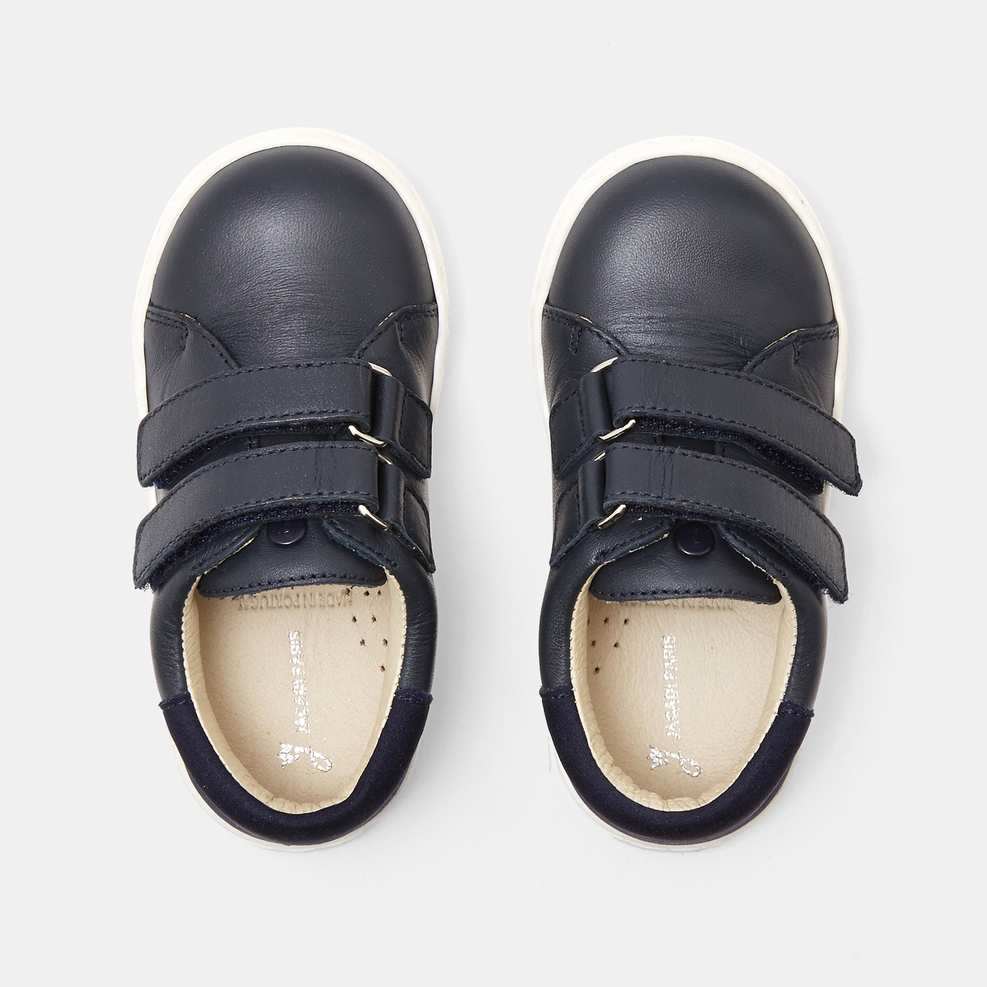 1 QTY / MARINE JACADI CHAUSSURES CUIR MAHAUT BIS