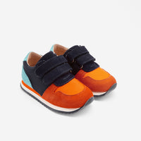 0 QTY / MARINE/MULTICO CHAUSSURES CUIR LUCKY BB