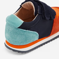 0 QTY / MARINE/MULTICO CHAUSSURES CUIR LUCKY BB
