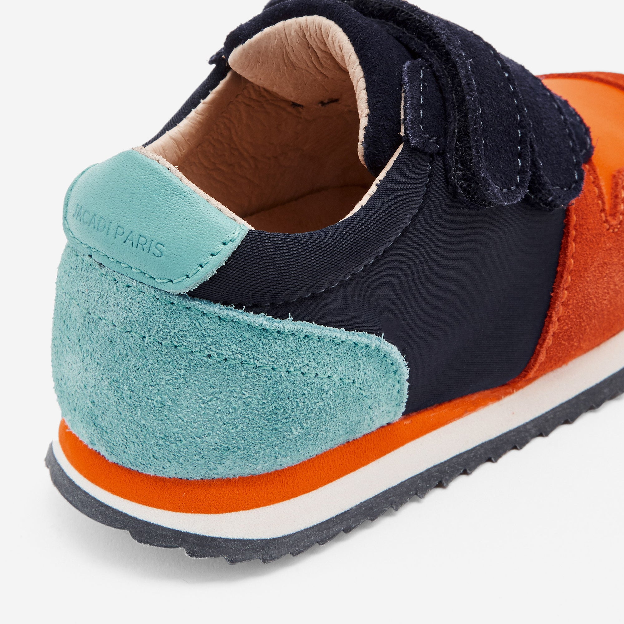 0 QTY / MARINE/MULTICO CHAUSSURES CUIR LUCKY BB