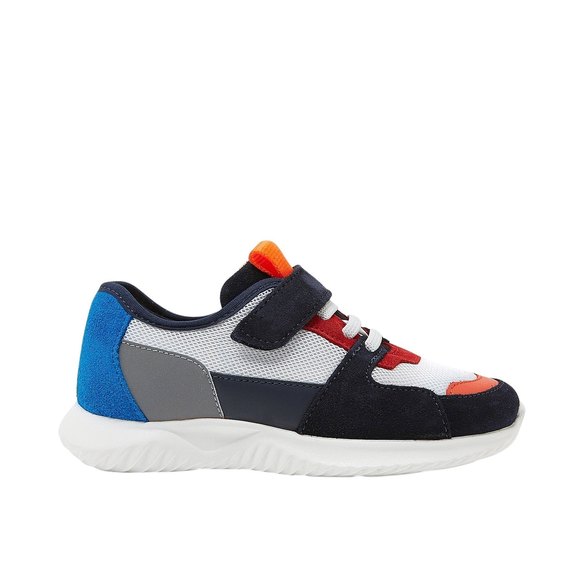 0 QTY / BLANC/MULTICO CHAUSSURES CUIR ECLAIR