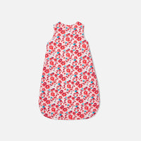 52 QTY / MULTICO PUERICULTURE LINGE DE LIT GIGOTEUSE 0-6M LIBERTY PETITE CERISE