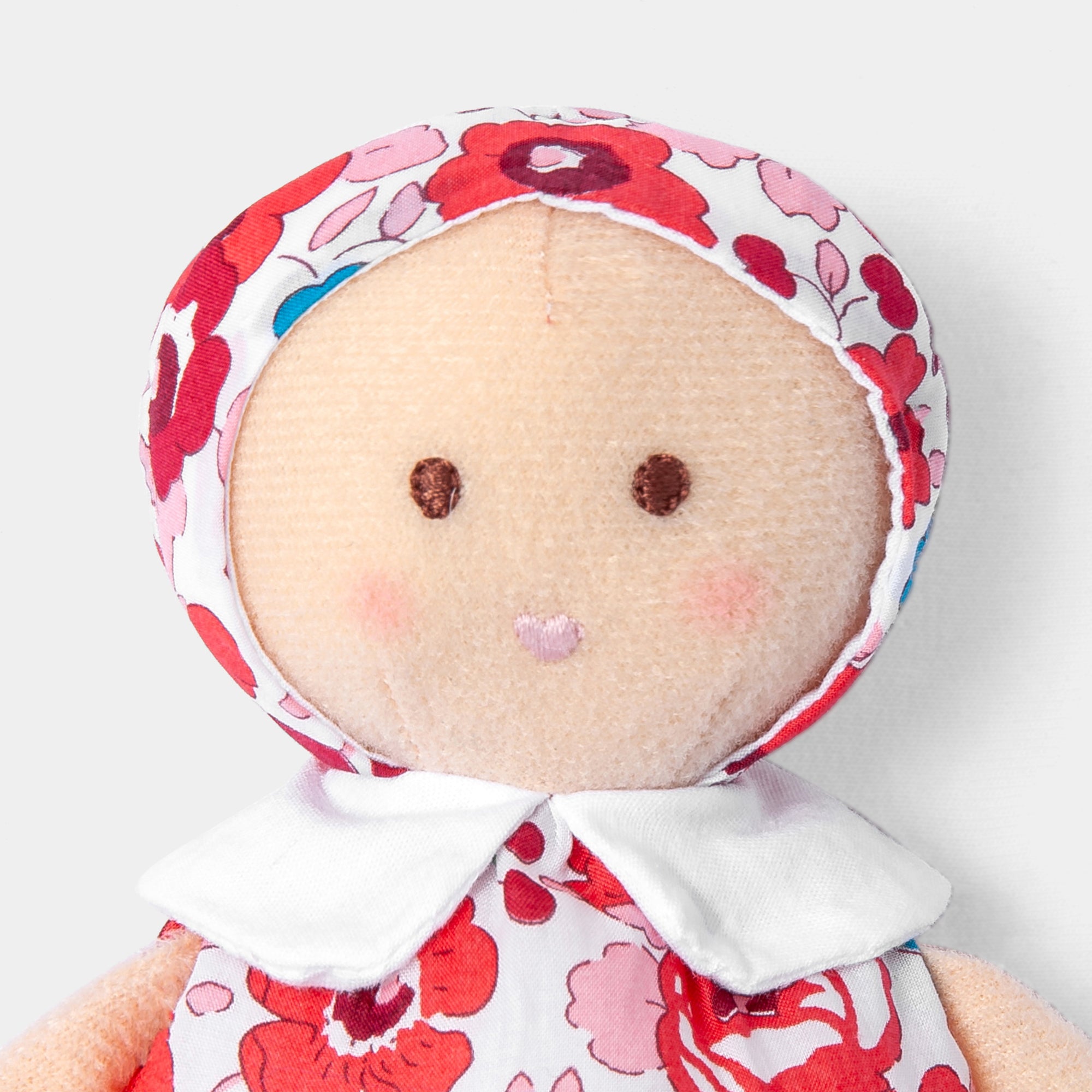599 QTY / MULTICO PUERICULTURE JOUETS POUPEE JOSEPHINE LIBERTY PETITE CERISE