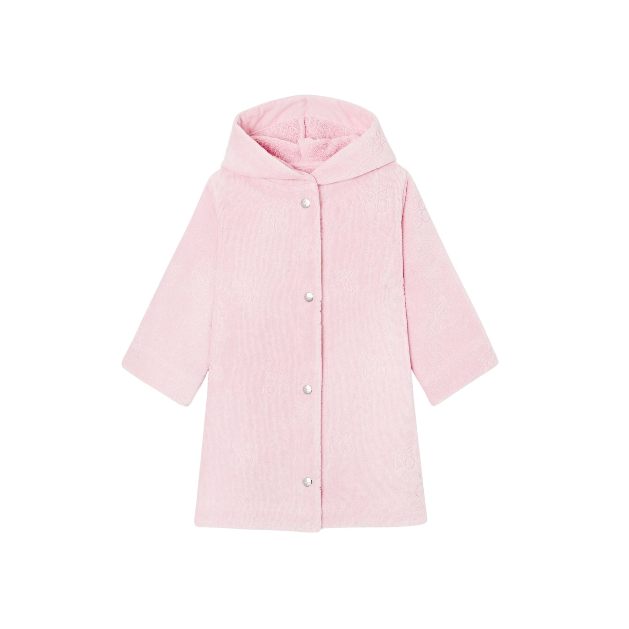 24 QTY / ROSE PALE  PUERICULTURE BAIN PEIGNOIR PETITE CERISE