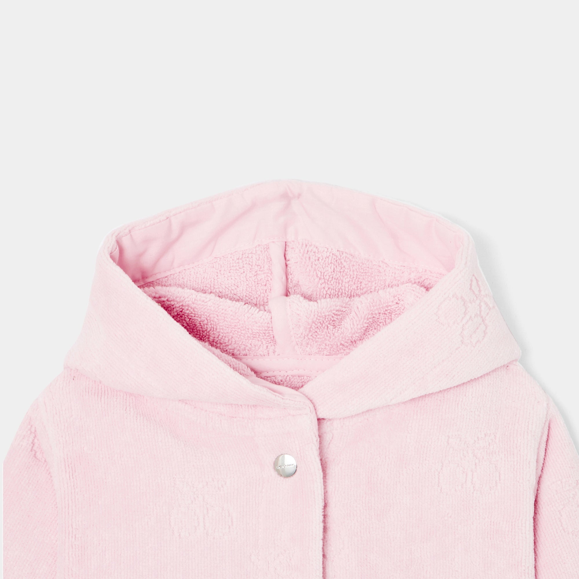 24 QTY / ROSE PALE  PUERICULTURE BAIN PEIGNOIR PETITE CERISE
