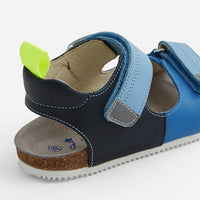 206 QTY / BLEU CHAUSSURES CUIR SURF BIS