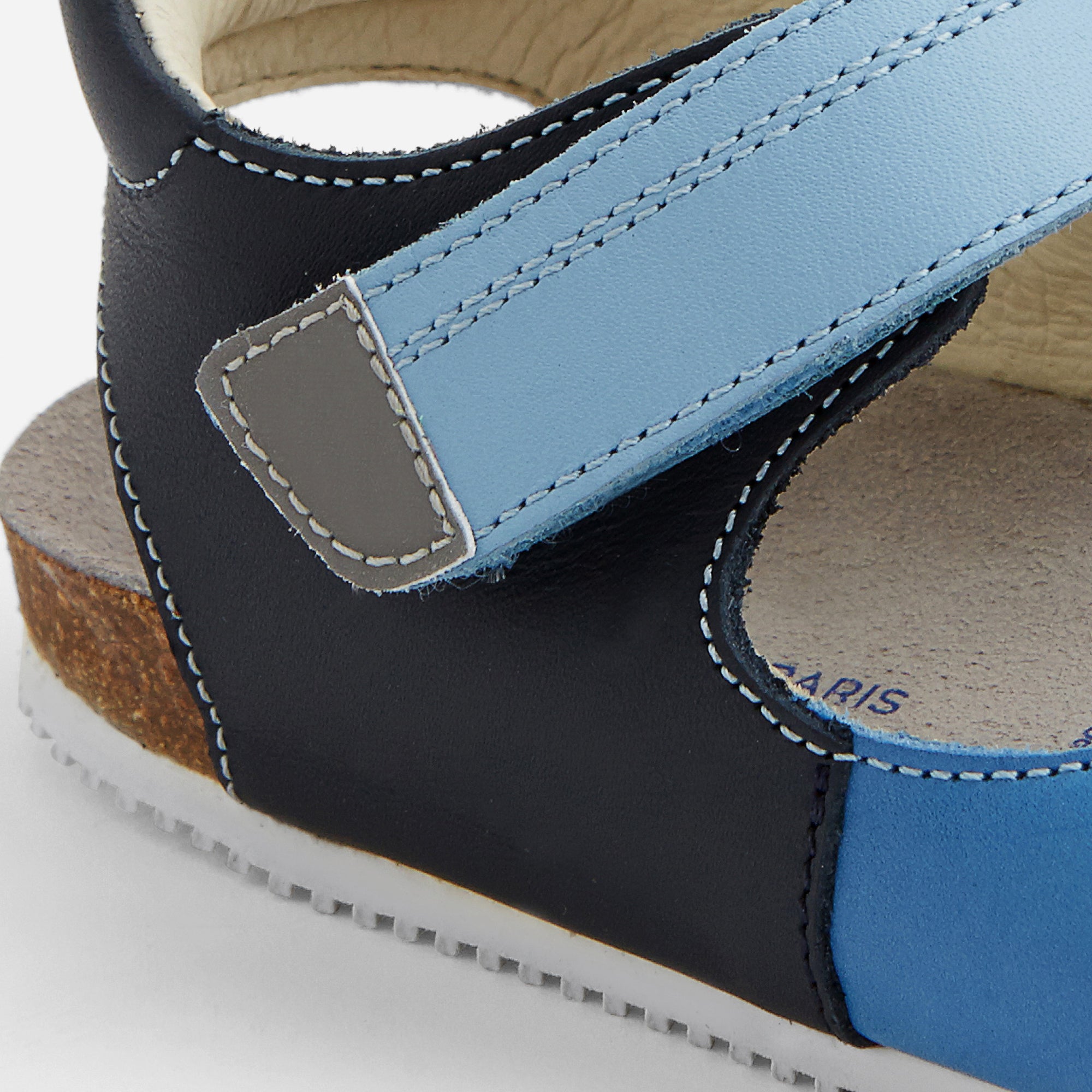 206 QTY / BLEU CHAUSSURES CUIR SURF BIS