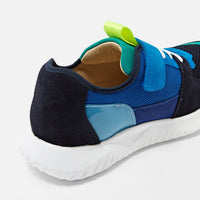 0 QTY / BLEU/VERT CHAUSSURES CUIR ECLAIR WEB