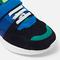 0 QTY / BLEU/VERT CHAUSSURES CUIR ECLAIR WEB