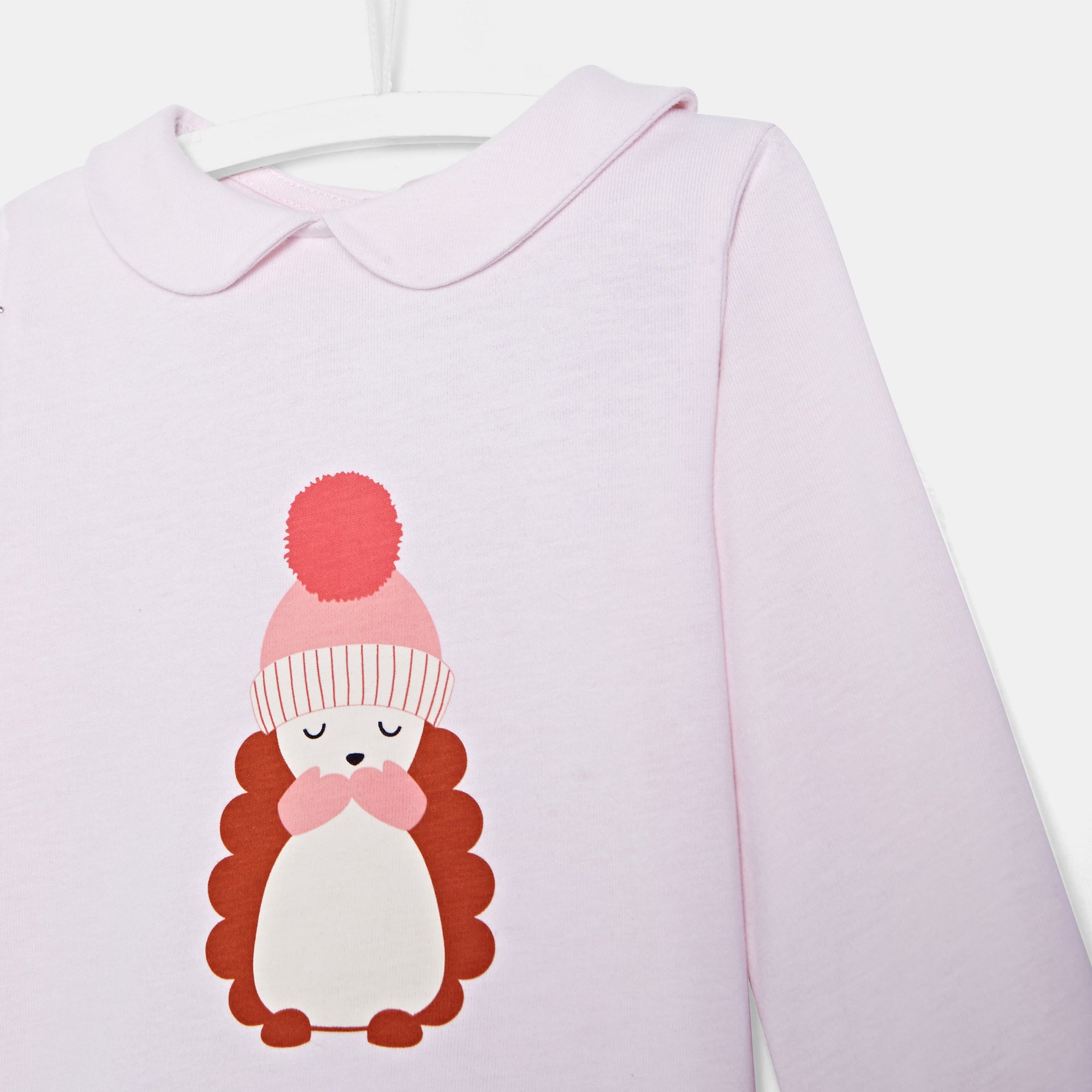 48 QTY / ROSE POUDRE  PAP TEE-SHIRT ANNUEL