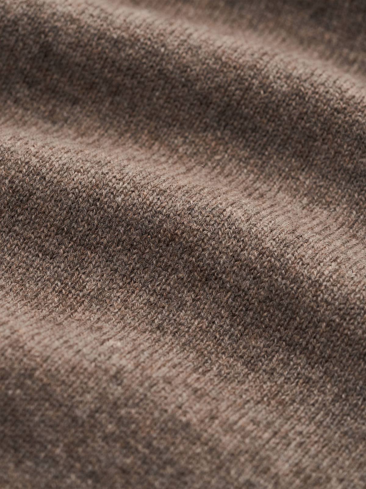 Robe tunique en cachemire - Marron