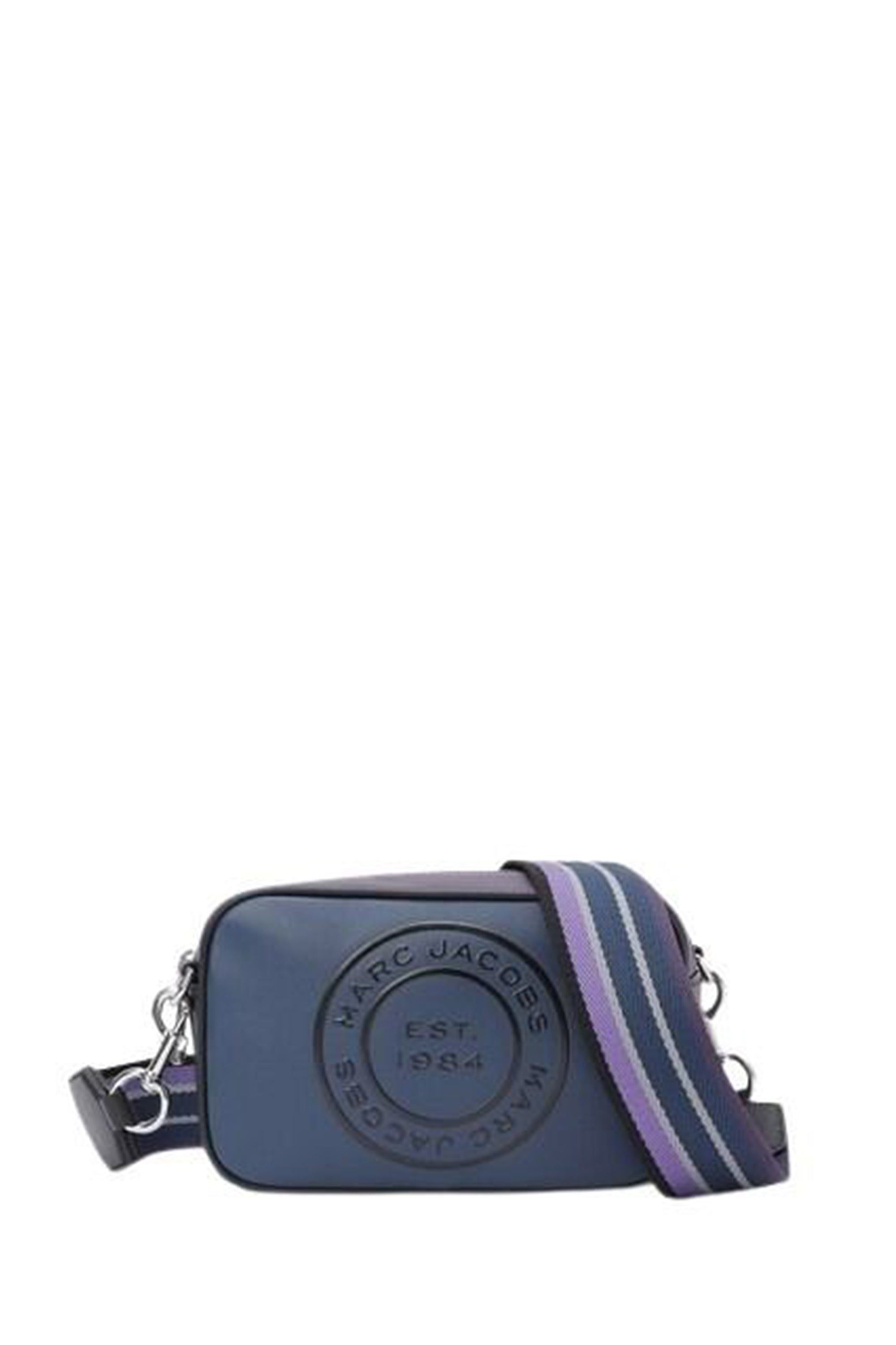 PAS INFO   Sac Flash en cuir - Azure Blue Multicolor