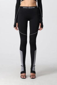 Legging Bodyline à logo - Black & White