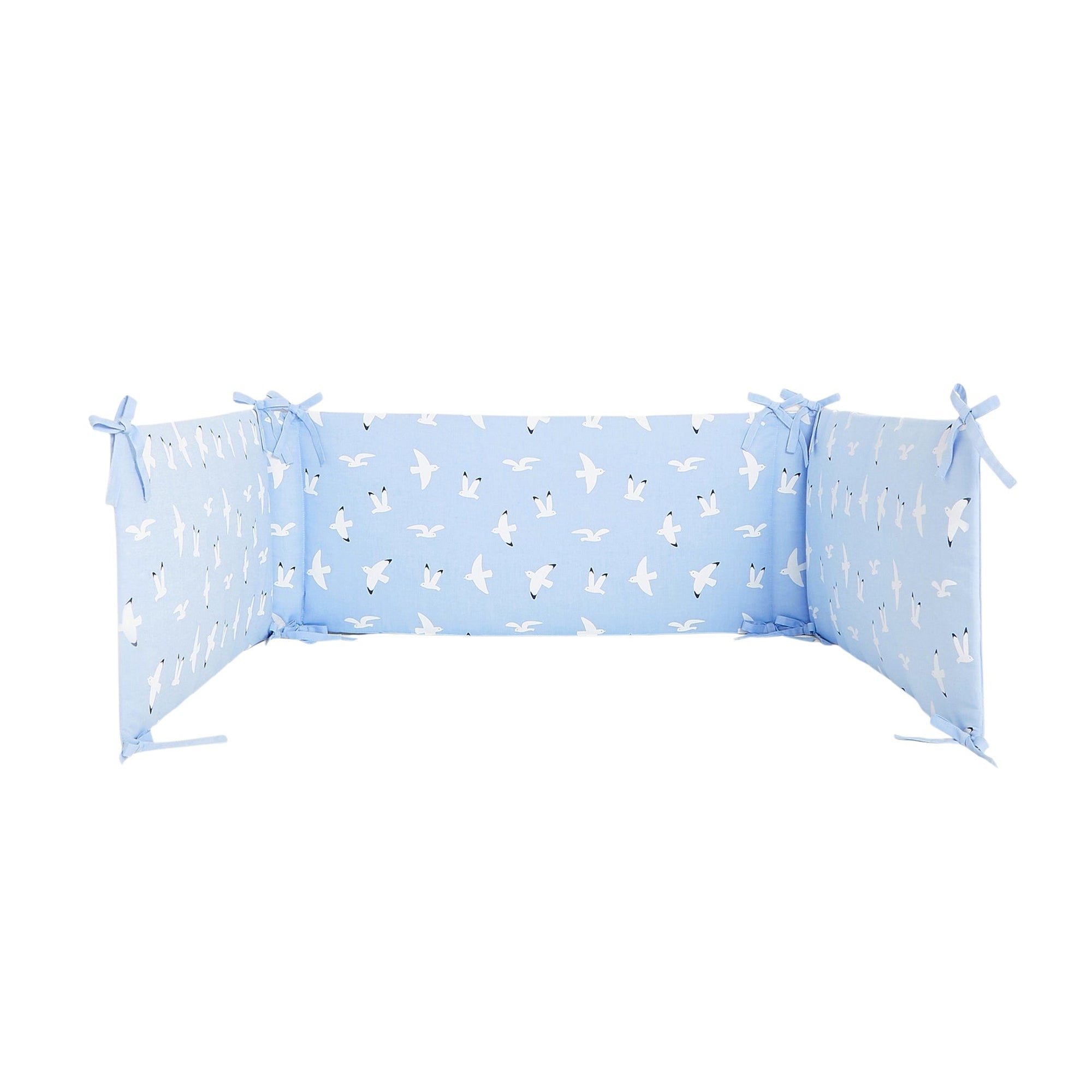 171 QTY / BLEU/BLANC PUERICULTURE LINGE DE LIT TOUR DE LIT PETIT MARIN