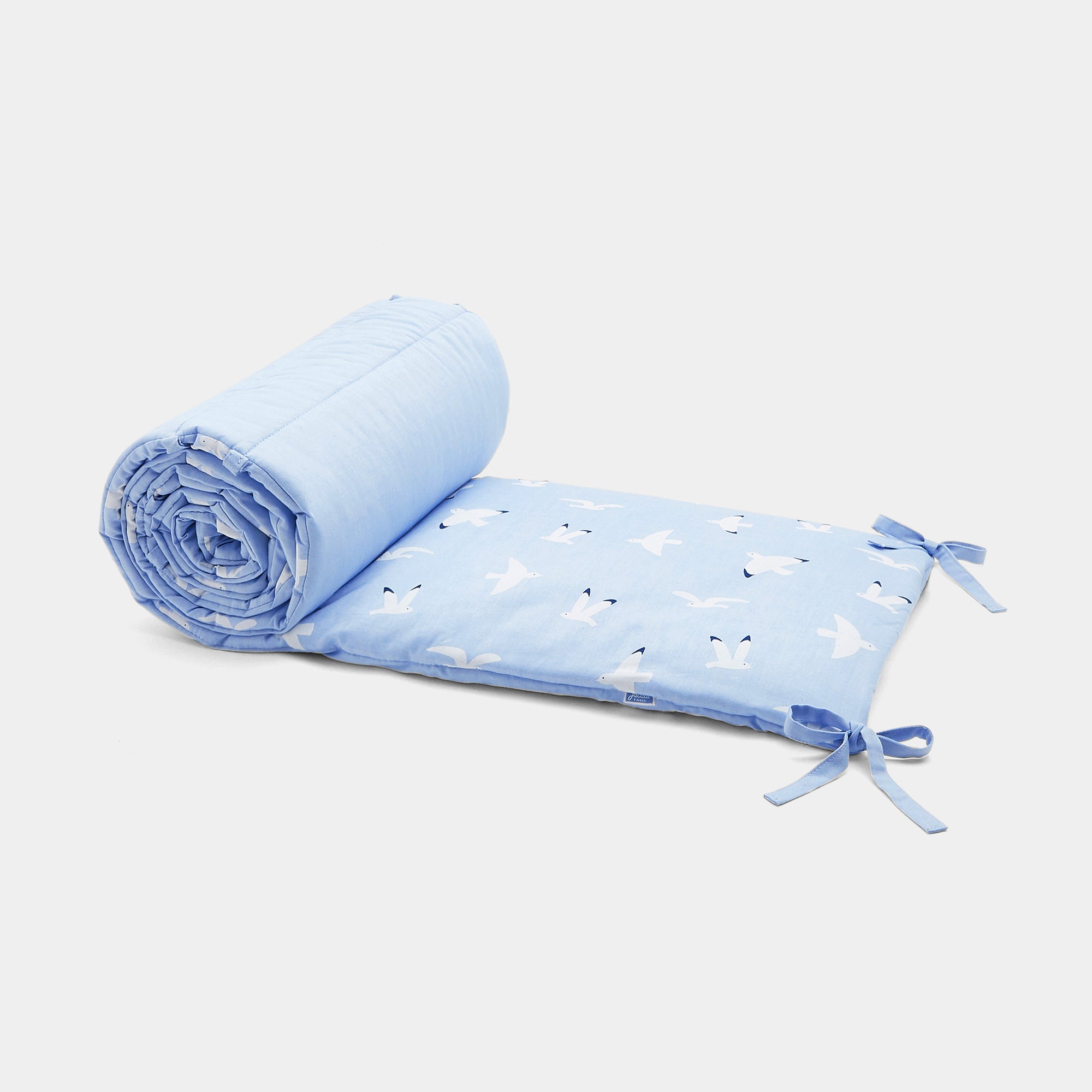 171 QTY / BLEU/BLANC PUERICULTURE LINGE DE LIT TOUR DE LIT PETIT MARIN