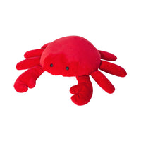 89 QTY / ROUGE MOYEN PUERICULTURE JOUETS PELUCHE PM CRABE