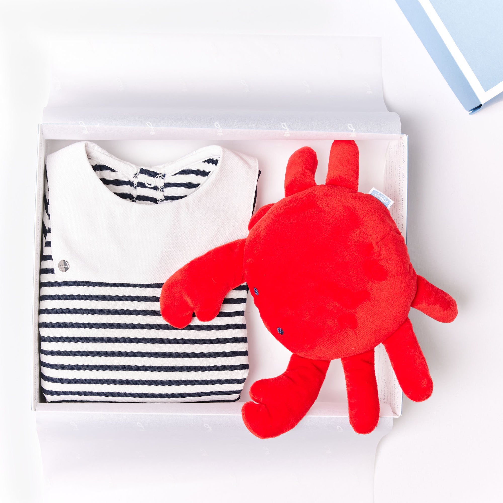 89 QTY / ROUGE MOYEN PUERICULTURE JOUETS PELUCHE PM CRABE