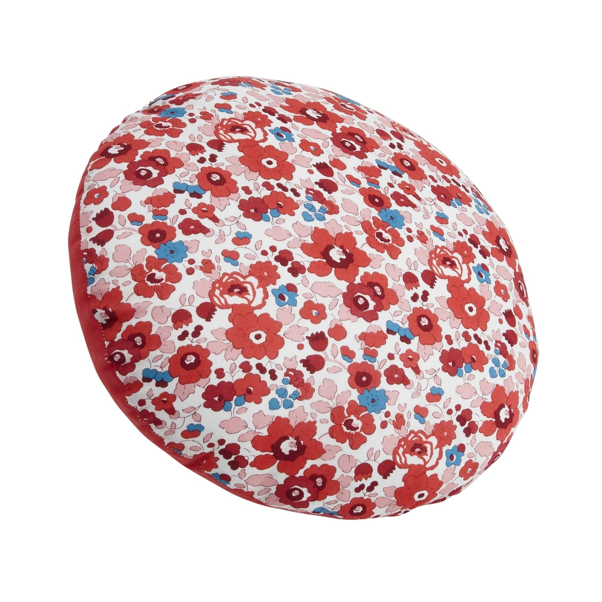 62 QTY / ROSE/MULTICO PUERICULTURE DECORATION COUSSIN DECO LIBERTY PETITE CERISE