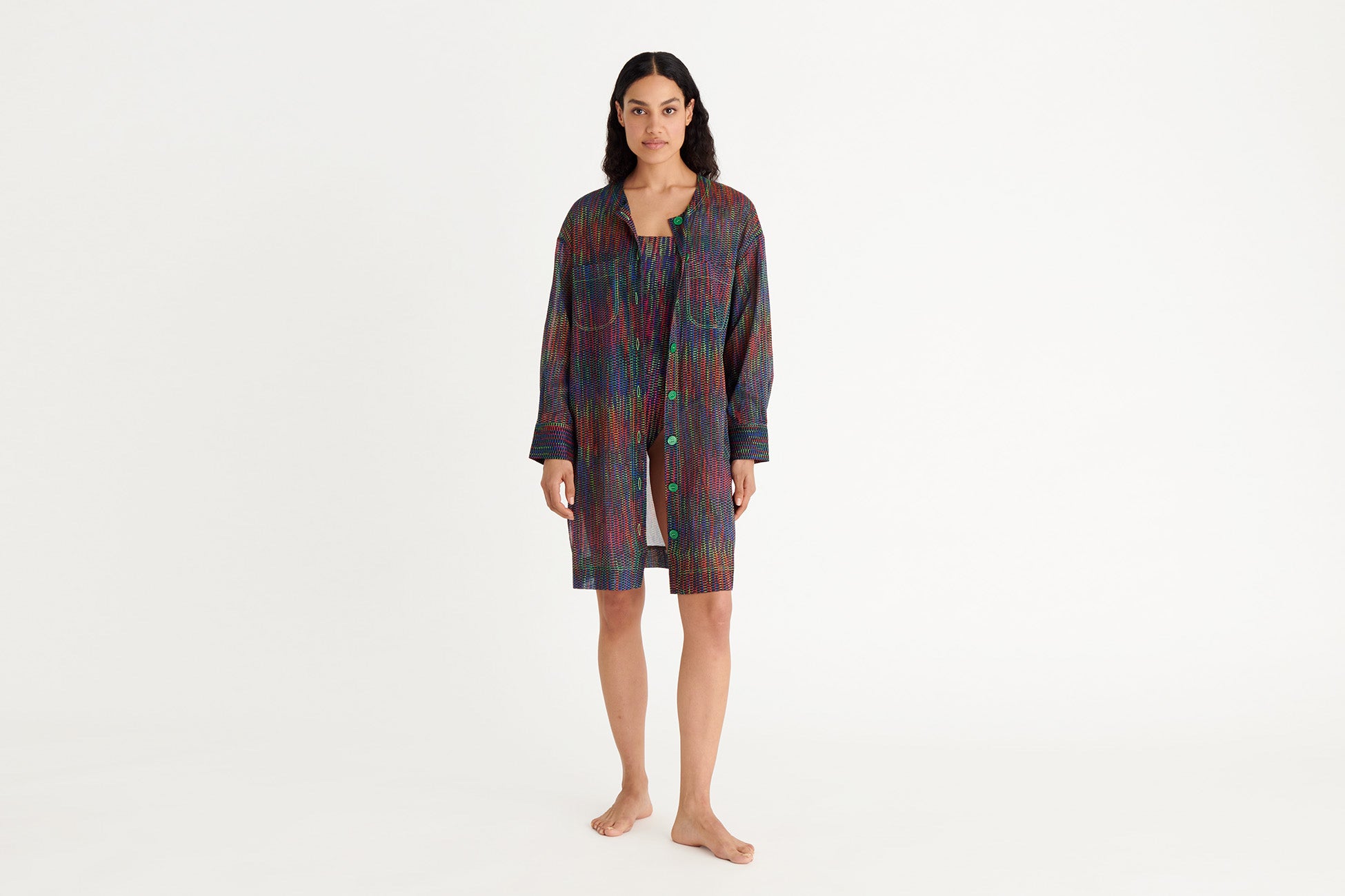 IMPRIME CAMELEON FUSION CHEMISE LONGUE