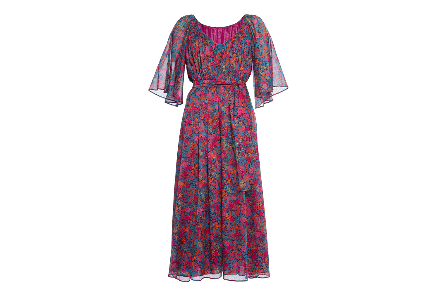 IMPRIME CIARA DAISY ROBE LONGUE