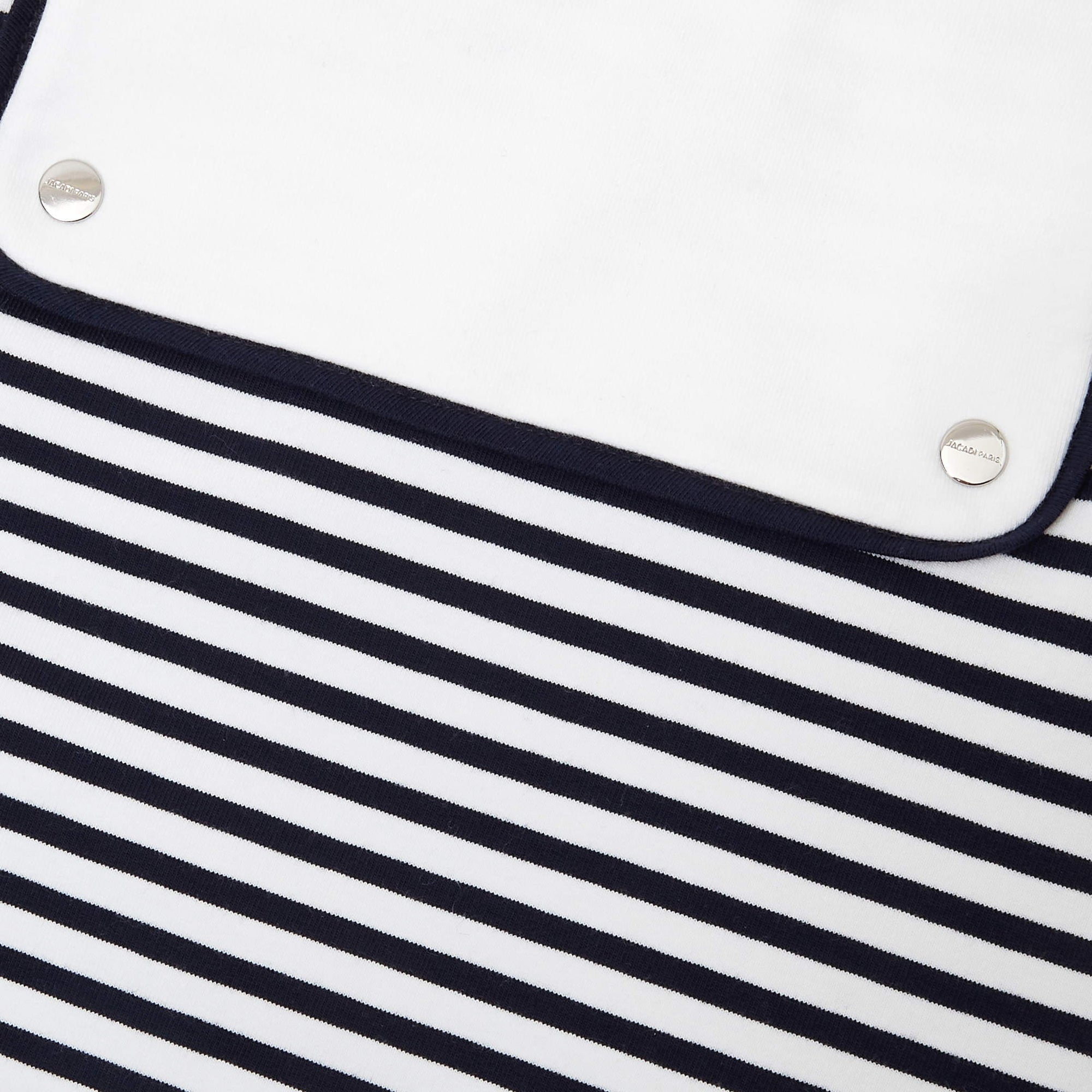 0 QTY / MARINE/BLANC PUERICULTURE LINGE DE LIT GIGOTEUSE 0-6M NAUTIQUE RAYE