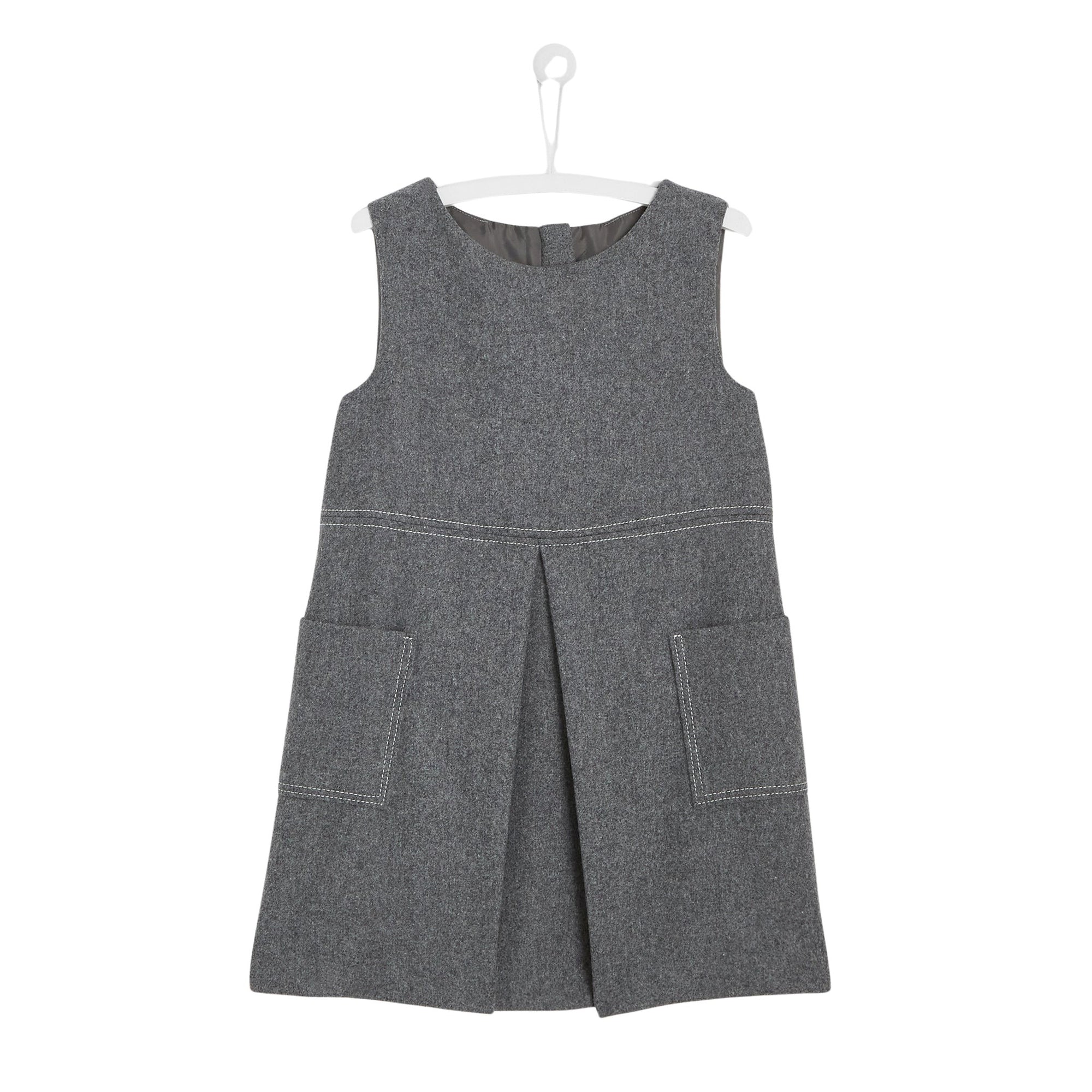 2 QTY / GRIS  PAP ROBE FABIOLINE