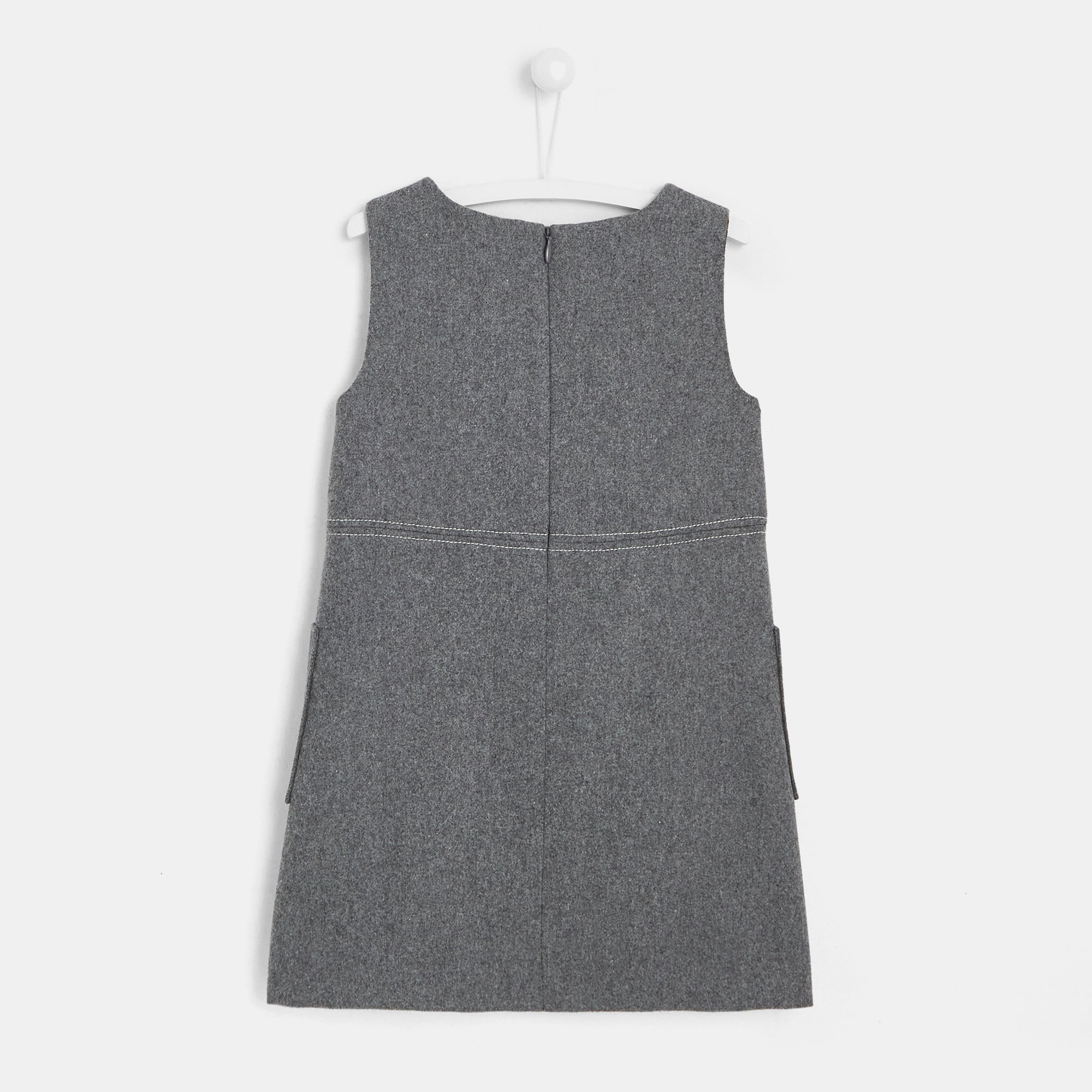 2 QTY / GRIS  PAP ROBE FABIOLINE