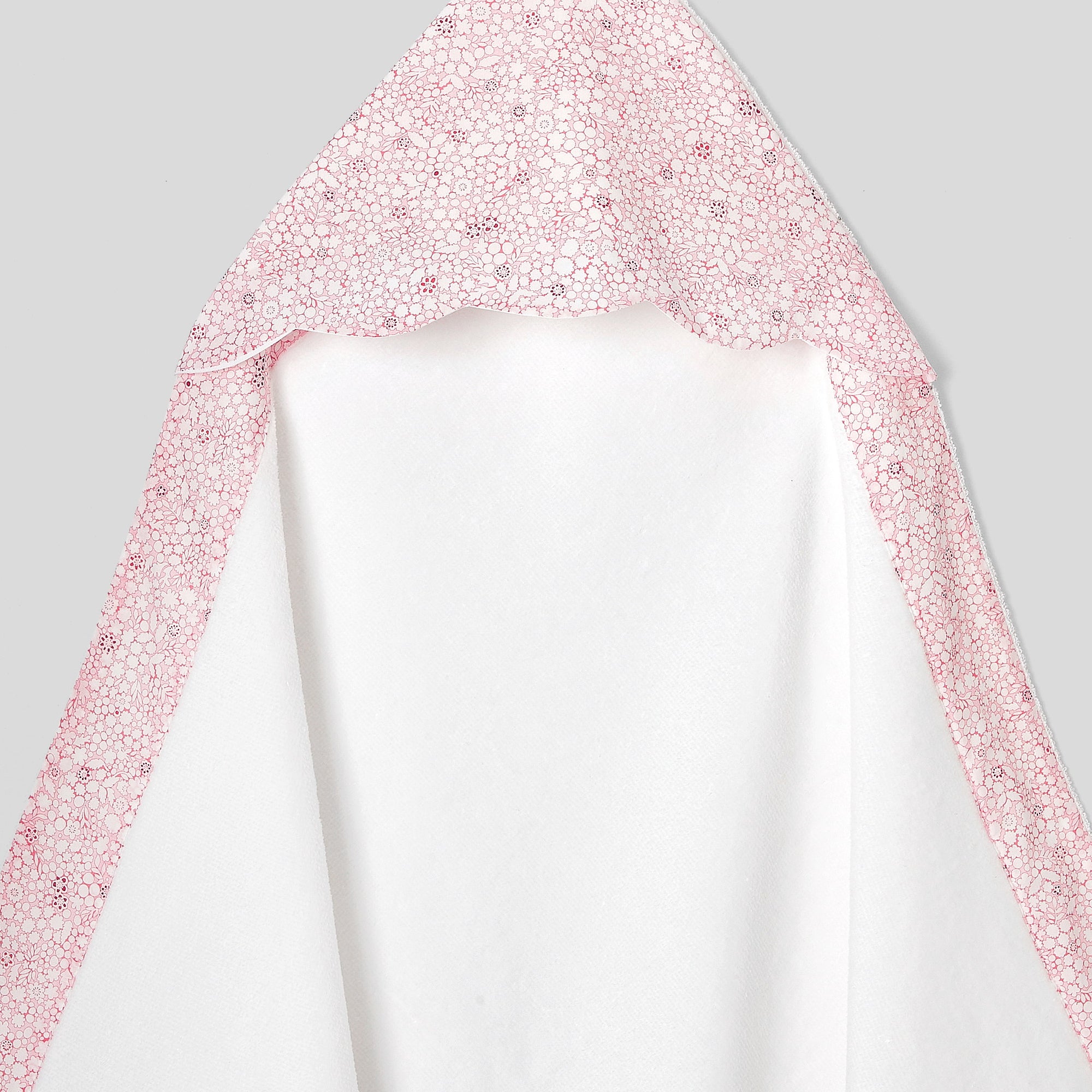 164 QTY / ROSE/MULTICO PUERICULTURE BAIN PARURE SORTIE BAIN TROUSSEAU ROSE