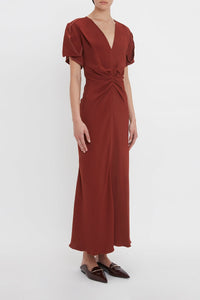 Eve Midi Dress - Russet