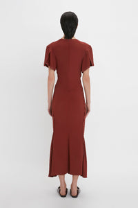 Eve Midi Dress - Russet