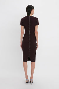Claude Midi Dress - Deep Mahogany