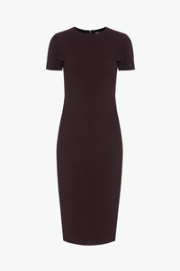 Claude Midi Dress - Deep Mahogany