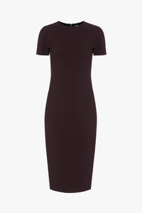 Claude Midi Dress - Deep Mahogany