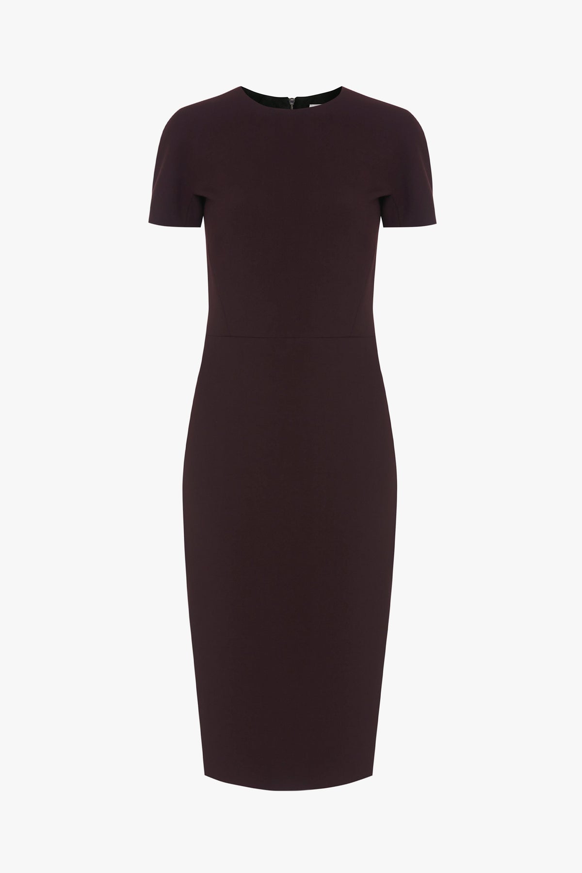 Claude Midi Dress - Deep Mahogany