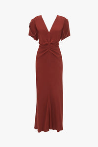 Eve Midi Dress - Russet