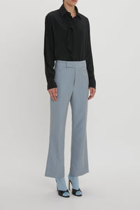 70S Cropped Flare - Marina