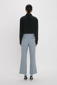 70S Cropped Flare - Marina