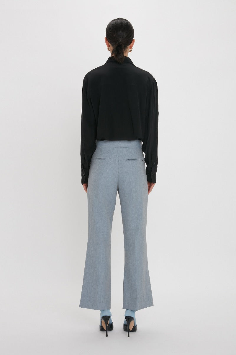70S Cropped Flare - Marina