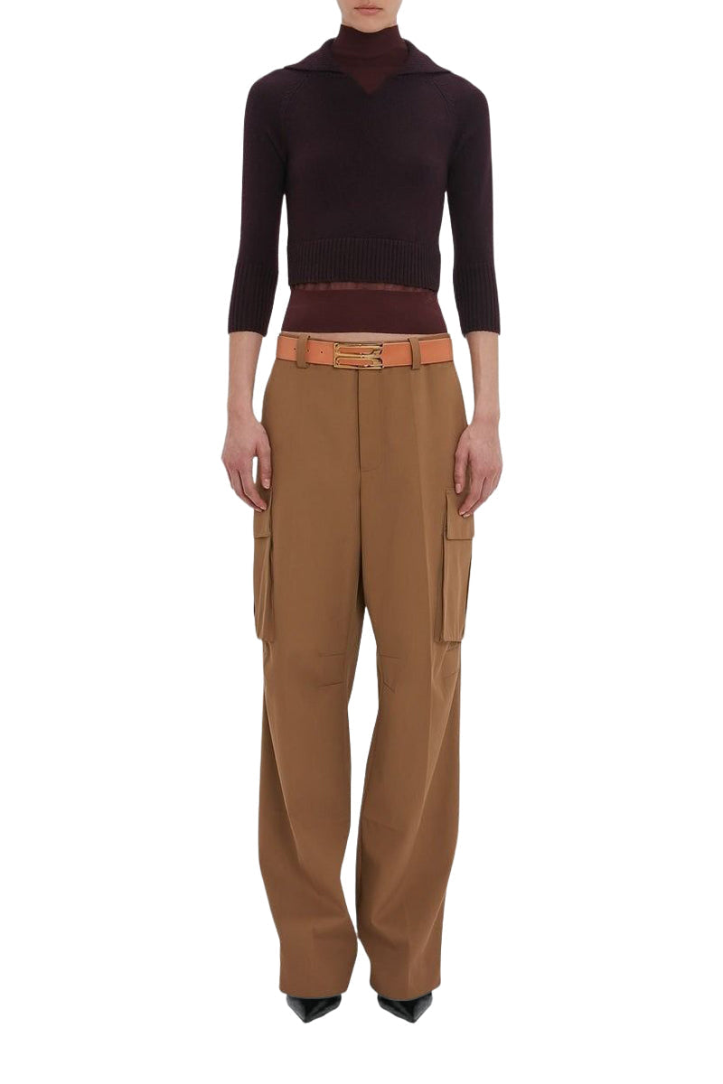 Relaxed Cargo Trouser - Tobacco