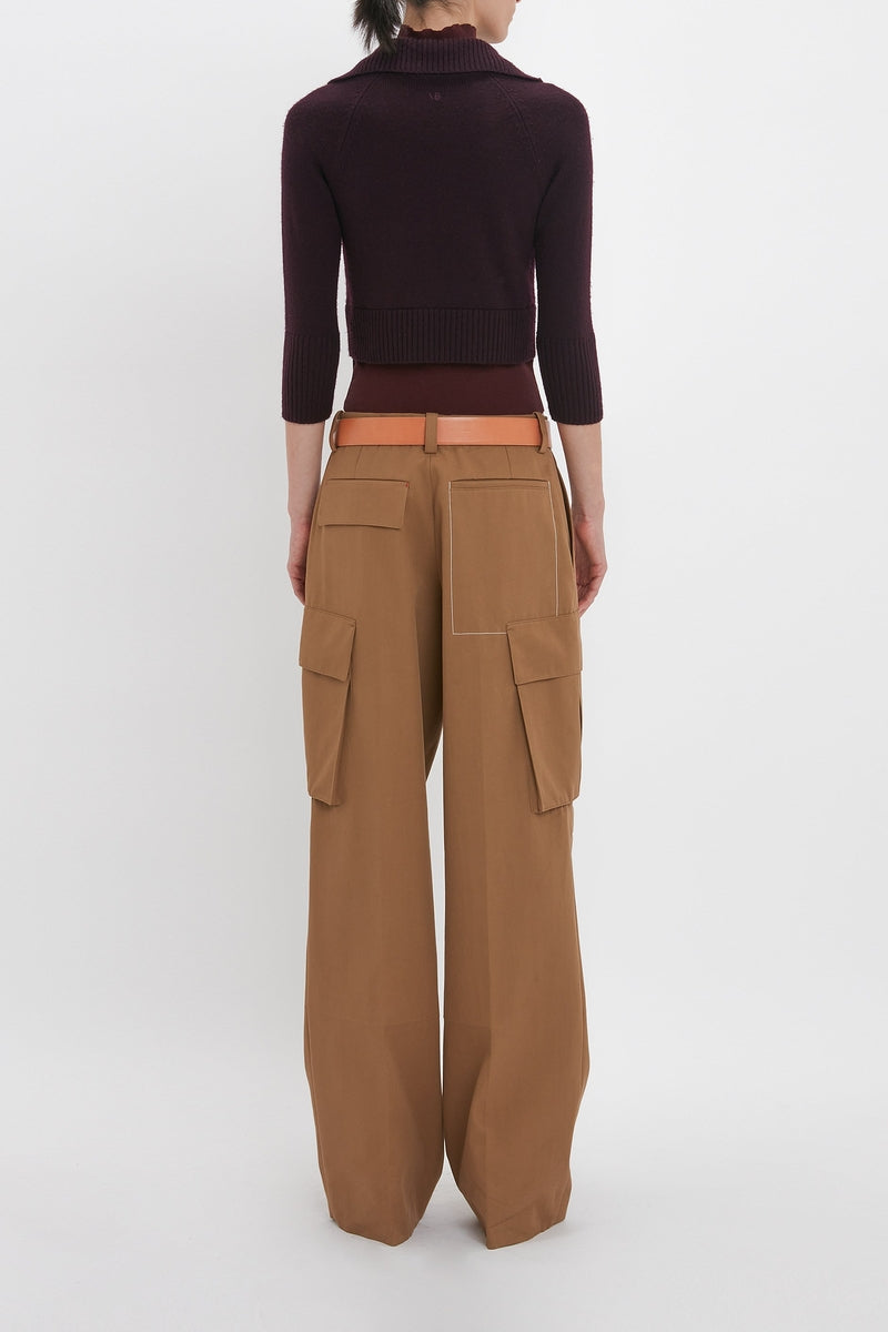 Relaxed Cargo Trouser - Tobacco