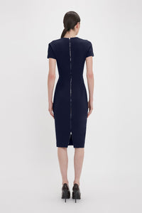 Claude Midi Dress - Ink Blue