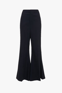 Wide Leg Kick Trouser - Ink Blue