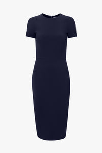 Claude Midi Dress - Ink Blue