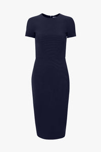 Claude Midi Dress - Ink Blue