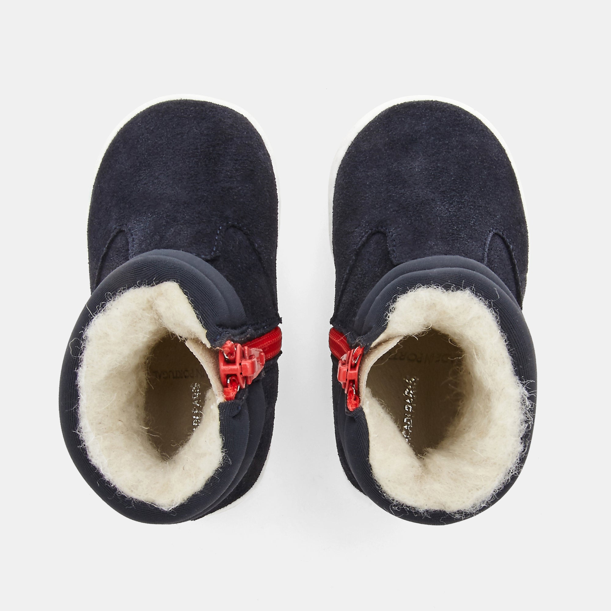 94 QTY / MARINE JACADI CHAUSSURES CUIR CHAMOIS