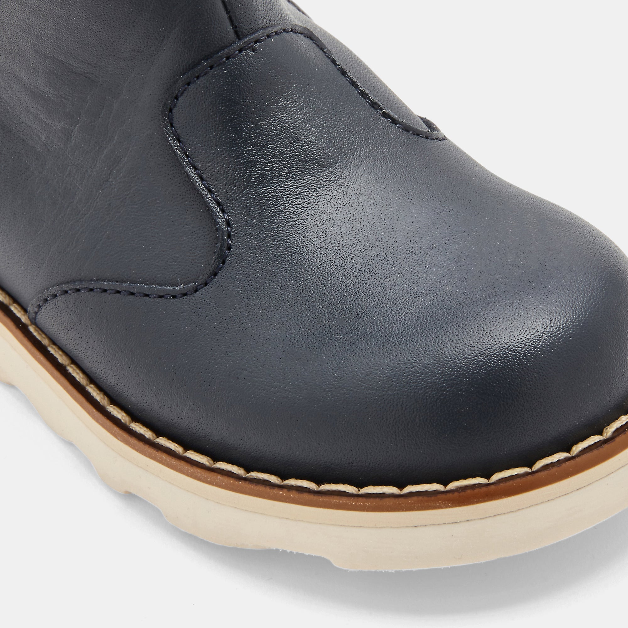 2 QTY / MARINE JACADI CHAUSSURES CUIR CALIPSO