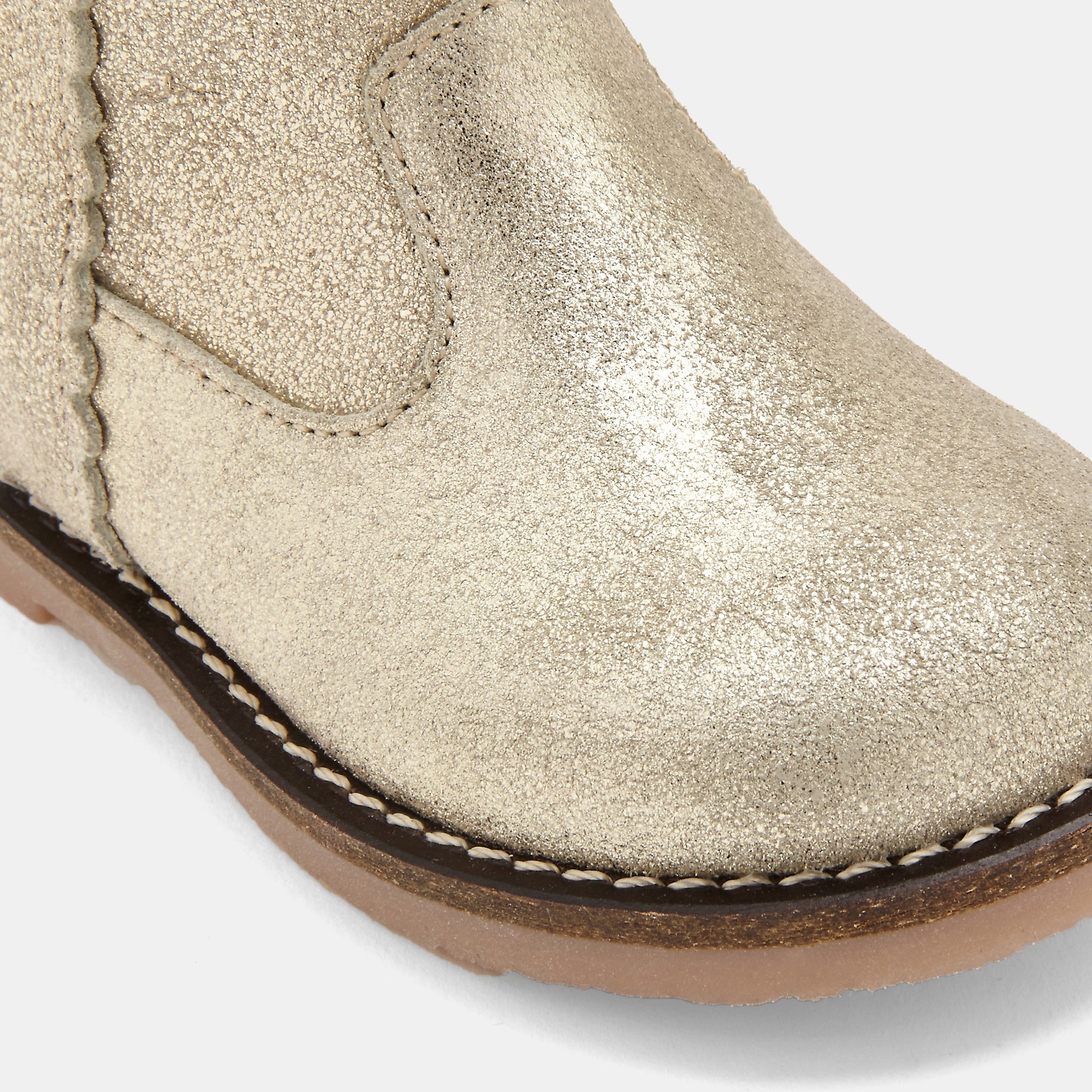 2 QTY / OR CHAUSSURES CUIR CAPUCINE