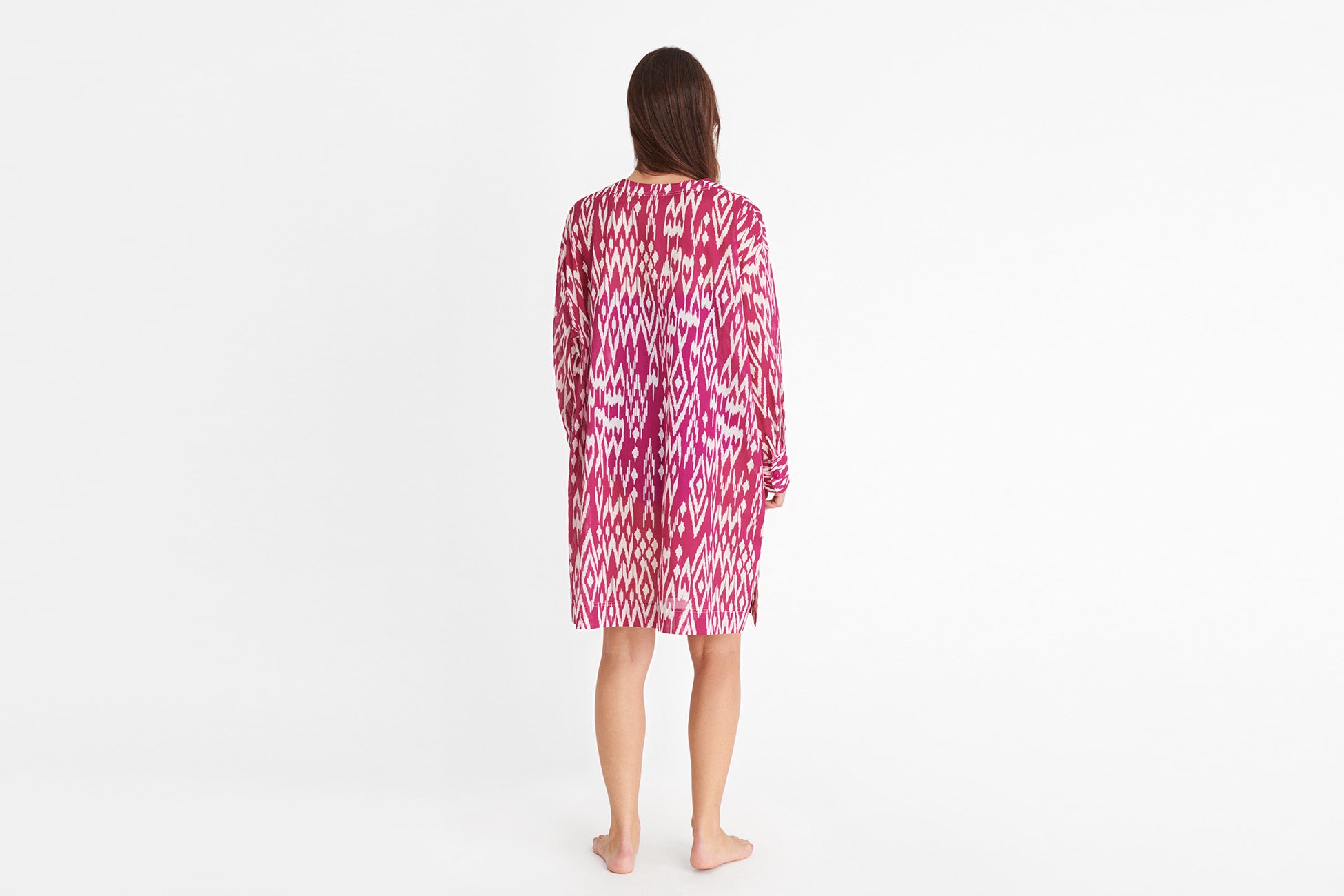 IMPRIME WIND SUNSET HURRICANE CHEMISE