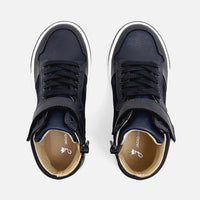 0 QTY / MARINE JACADI CHAUSSURES CUIR CAVIAR