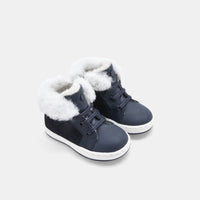 0 QTY / MARINE JACADI CHAUSSURES CUIR CAHIER